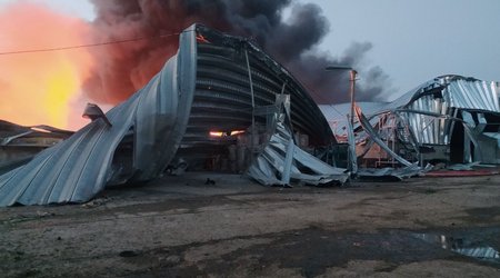 Russia attacks Ukraine’s Odesa region, warehouses and granaries damaged