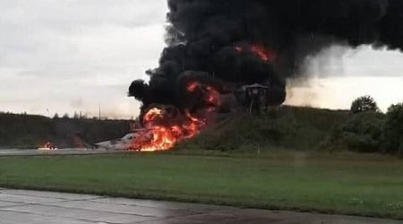 Ukraine manages to completely destroy Russian strategic bomber for first time