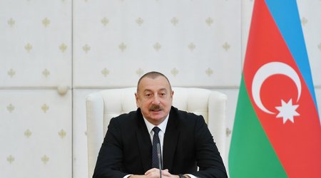 Началась встреча президентов Азербайджана и Узбекистана в расширенном составе