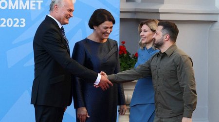 President of Lithuania arrives in Ukraine