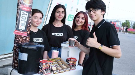 “Coffee N Joy” “Goalplus”un təşkilatçılığı ilə keçirilən layihəni dəstəkləyib - FOTO