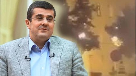 Arutyunyanın “iqamətgahı” atəşə tutulub – Video