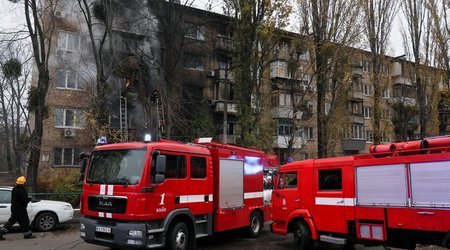 Two die in Russian missile attack on Kyiv