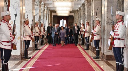 Sahibə Qafarova Bolqarıstanın Prezidenti ilə görüşüb