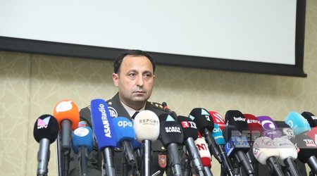 Минобороны Азербайджана провело брифинг