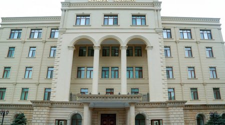Müdafiə Nazirliyi məlumat yaydı
