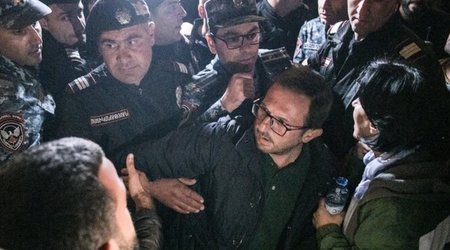 16 people detained at two protests in Yerevan