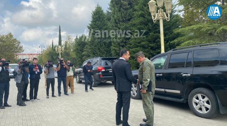 Представители армян Карабаха прибыли в Евлах для встречи с официальными лицами Азербайджана