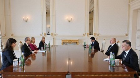 Алиев принял регионального директора ВОЗ по Европе