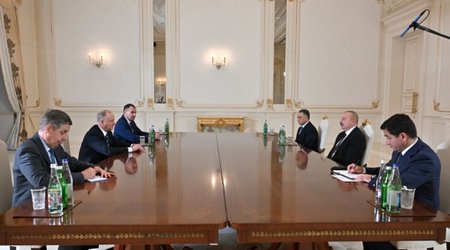 Ильхам Алиев принял Патрушева