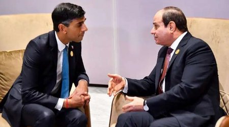 UK PM Sunak speaks to Egyptian president on Gaza border crossing