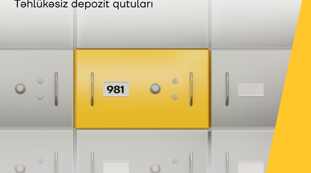 Qiymətli əşyalarınızın təhlükəsizliyi üçün Yelo Bank-dan depozit qutuları