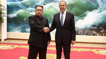 Russian FM meets Kim Jong-un in Pyongyang