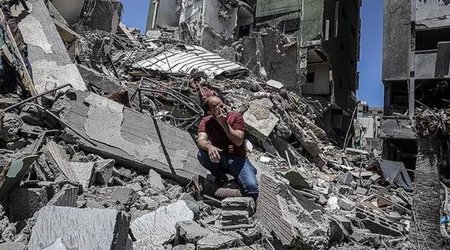 Fələstinlilər arasında ölənlərin ümumi sayı 3850 nəfəri ötüb
