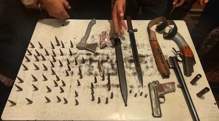 В Сабирабаде у местного жителя изъяли оружие и боеприпасы