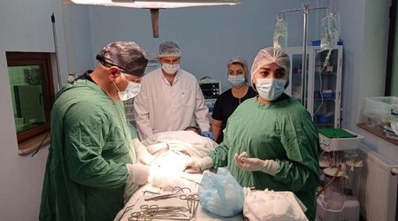 Азербайджанские врачи провели в Ханкенди первую хирургическую операцию