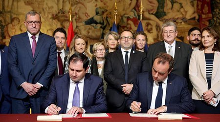 Fransa və Ermənistan arasında müdafiə sahəsində sənədlər imzalanıb