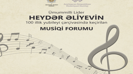 Bakıda "Musiqi forumu" keçirilir