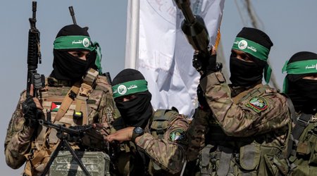 In battle for Gaza stronghold, 100 women and children pushed forward by Hamas to act as human barrier