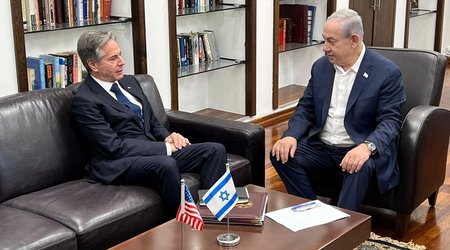 Blinken arrives in Israel, will push for ‘humanitarian pauses’