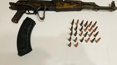 В Сумгайыте обнаружено оружие и боеприпасы