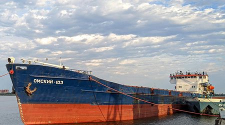 2 dry cargo ships collide near Russia’s Astrakhan
