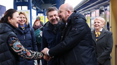 EC’s Michel arrives in Kyiv