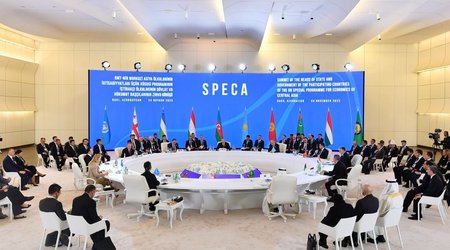 BMT-nin Mərkəzi Asiya Ölkələrinin İqtisadiyyatları üçün Xüsusi Proqramı – SPECA-nın Zirvə görüşünün Bakı Bəyannaməsi qəbul edilib