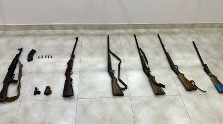 В Агджабеди обнаружено огнестрельное оружие