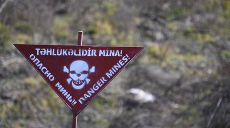 Nearly 500 mines found in liberated areas last month
