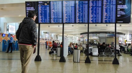 Moskva aeroportlarında 40-dan çox reys təxirə salınıb və ya ləğv edilib