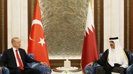Президент Турции и эмир Катара в Дохе проводят переговоры