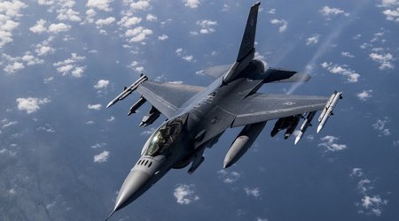US F-16 crashes into Yellow Sea off South Korea