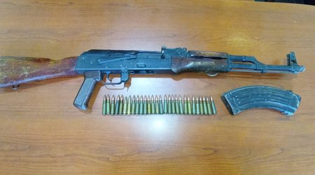В Ширване обнаружены оружие и боеприпасы