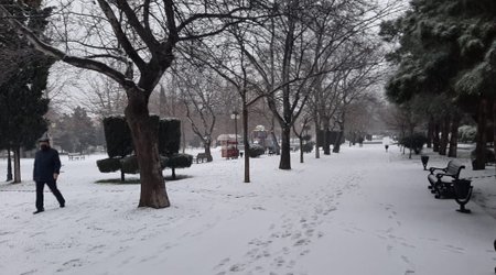 В Азербайджан приходит настоящая зима
