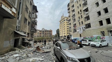 Missile attack hits hotel in eastern Ukraine where Anadolu journalists were staying