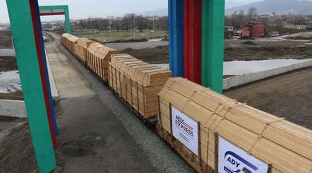 Astara terminalından yük aşırımı 3 dəfə artıb - ADY