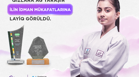The Azercell project "White Suits Girls Best" has been honored with sports awards of the year