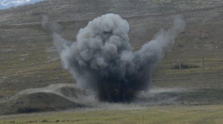 В Агдаме взорвалась мина, пострадал один человек