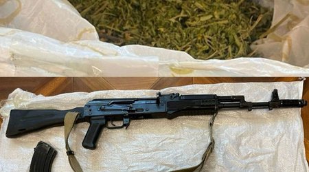 У жителей Хызынского района обнаружено оружие и наркотики