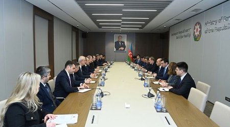 Ceyhun Bayramov Hulusi Akar ilə görüşüb