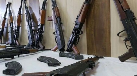 Обнаружен очередной крупный схрон с оружием и боеприпасами в Ханкенди