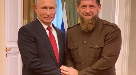 Путин наградил своего пехотинца