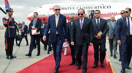 Erdogan arrives in Egypt for first time in 12 years