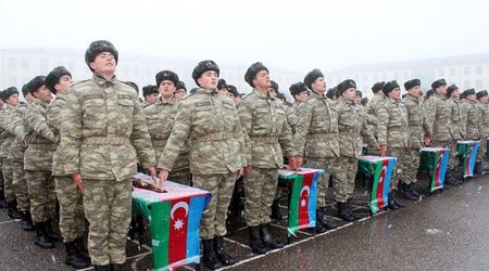 В азербайджанской армии состоялись церемонии принятия присяги новобранцами