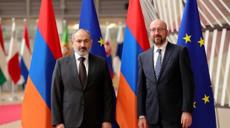 Şarl Mişel və Paşinyan Ermənistan-Azərbaycan normallaşma prosesini müzakirə edib