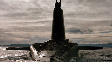 British nuclear missile 'misfires and crashes into ocean'