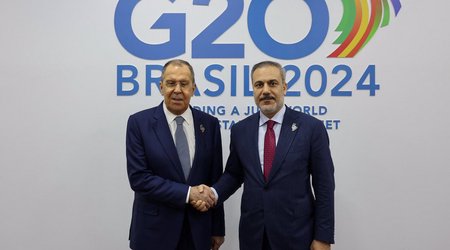 Hakan Fidan  Sergey Lavrovla görüşüb