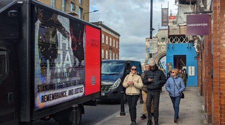 На улицах Лондона и Эдинбурга организована кампания о Ходжалинской трагедии