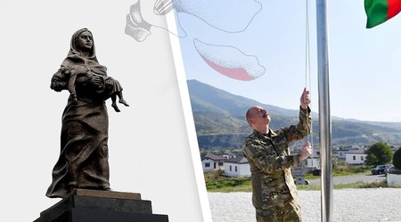 Prezident "Xocalı soyqırımı" ilə bağlı paylaşım edib